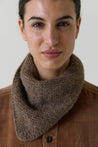 Leon & Harper Scarf Leon & Harper Natalie Alpaca Brown | Dalston clothing