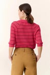 Leon & Harper top Leon & Harper Make Polo Rose | Dalston clothing