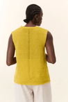 Leon & Harper top Leon & Harper MWP1 Plain Yellow Vest