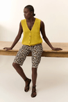 Leon & Harper top Leon & Harper MWP1 Plain Yellow Vest