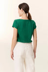 Leon & Harper top Leon & Harper Tonton Feather T Shirt | Dalston clothing