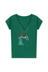 Leon & Harper top Leon & Harper Tonton Feather T Shirt | Dalston clothing