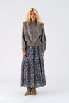 Lollys Laundry skirt Lollys Laundry Sunset Maxi Skirt Blue | Dalston clothing