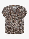 Lollys Laundry top Lollys Laundry Isabel Top Leopard  | Dalston clothing