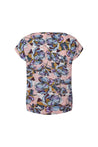 Lollys Laundry top Lollys Laundry Krystal Top Flower Print | Dalston clothing