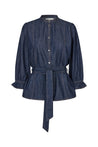 Lollys Laundry top Lollys Laundry Toni Shirt Blue | Dalston clothing