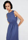 MSCH Copenhagen dress MSCH Copenhagen Disa Sleeveless Dress Oceana Melange | Dalston clothing