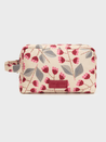 Nice Things Bag dark ecru Nice Things Samoa Flowers Print Toiletry Bag | Dalston clothing