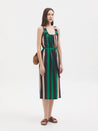 Nice Things dress Nice Things Multistripe Print Tank Dress | Dalston clothing
