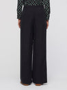 Nice Things pant Nice Things Cupro Full Length Pants Black  | Dalston clothing