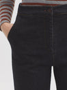 Nice Things pant Nice Things Denim Dark Gris Pants | Dalston clothing