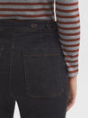 Nice Things pant Nice Things Denim Dark Gris Pants | Dalston clothing