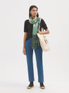 Nice Things Scarf English green Nice Things Wild Horses Foulard English Green