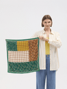 Nice Things Scarf ochre Nice Things Greenery Patch Scarf