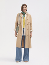 Nice Things Scarf ochre Nice Things Greenery Patch Scarf