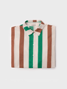 Nice Things shirt Nice Things #93 Shirt Multistripe Print | Dalston clothing