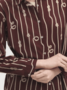 Nice Things shirt Nice Things #93 Shirt Rope & Knots Print | Dalston clothing