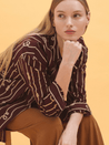Nice Things shirt Nice Things #93 Shirt Rope & Knots Print | Dalston clothing