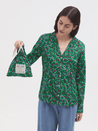 Nice Things shirt Nice Things #98 Shirt Lucky Clover Print | Dalston clothing