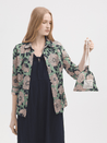 Nice Things shirt Nice Things #99 Shirt Camellia Print | Dalston clothing
