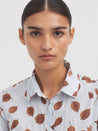 Nice Things shirt Nice Things Basic Shirt #99 Forest Print | Dalston clothing