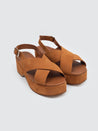 Nice Things shoes Nice Things Leather Platform Sandal | Dalston clothing