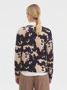 Nice Things top Nice Things Dappled Horse Print Sweater | Dalston clothing