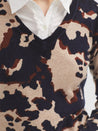 Nice Things top Nice Things Dappled Horse Print Sweater | Dalston clothing