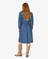 Noa Noa dress Noa Noa Leia Light Weight Indigo Dress | Dalston clothing