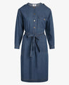 Noa Noa dress Noa Noa Leia Light Weight Indigo Dress | Dalston clothing