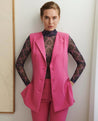 Noa Noa Jacket Noa Noa Fige Waistcoat with Tie Belt