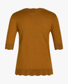 Noa Noa Knitwear Noa Noa Louisa S/S Pullover Cathay Spice  | Dalston clothing
