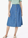 Noa Noa skirt Noa Noa Debbie Skirt Denim Blue | Dalston clothing