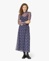 Noa Noa skirt Noa Noa Magda Mesh Skirt Print Pink Purple | Dalston clothing