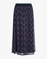 Noa Noa skirt Noa Noa Magda Mesh Skirt Print Pink Purple | Dalston clothing