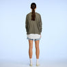 NON Knitwear NON Parker Cardi Olive-Grey | Dalston clothing