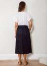 Not specified skirt Dalston Sapphire Skirt Ink Linen