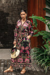 Once Was dress Once Was Carmen Silk Cotton Maxi Dress | Dalston clothing