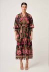 Once Was dress Once Was Carmen Silk Cotton Maxi Dress | Dalston clothing