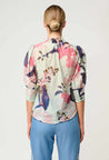 Once Was top Once Was Oleander Cotton Silk Blouse in Oasis Flora