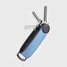 Orbitkey key ring Orbitkey Organiser Hybrid Leather - Lake Blue | Dalston clothing