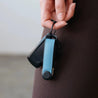 Orbitkey key ring Orbitkey Organiser Hybrid Leather - Lake Blue | Dalston clothing