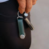 Orbitkey key ring Orbitkey Organiser Hybrid Leather - Pine Green