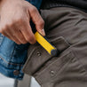 Orbitkey key ring Orbitkey Organiser Hybrid Leather - Solar Yellow | Dalston clothing
