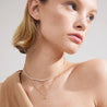 Pilgrim Jewellery Jewellery gold Pilgrim Arlet Necklace 2 in 1 Set Gold Plated | Dalston clothing