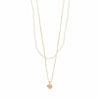 Pilgrim Jewellery Jewellery gold Pilgrim Arlet Necklace 2 in 1 Set Gold Plated | Dalston clothing