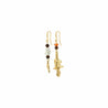 Pilgrim Jewellery Jewellery gold Pilgrim Flow Asymmetric Earrings  Gold Plated | Dalston clothing