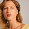Pilgrim Jewellery Jewellery gold Pilgrim Kiku Recycled Earrings Gold Plated | Dalston clothing