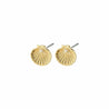 Pilgrim Jewellery Jewellery gold Pilgrim Opal Recycled Seashell Earrings Gold Plated  | Dalston clothing