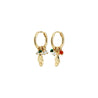 Pilgrim Jewellery Jewellery gold Pilgrim Sense Earrings Gold Plated/Multi |  Dalston clothing